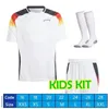 2024 GermanyS Soccer Jerseys HUMMELS GNABRY 24 25 KROOS WERNER DRAXLER REUS MULLER GOTZE Men Football Shirts Kids Kits Fans Player Version goalkeeper size S-4XL