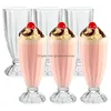 ワイングラスノルディックライト高級ガラスカップジュースコールドドリンクミルクティークリエイティブ飲料スムージーアイスクリームミルクシェーキドロップデビカdhxlz