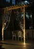 LED Curtain String Light Waterpoof Christmas Decor Lights 31m 32m 33m Flash Colored Ornament Lamp For Living Room Bedroom Garde1907660