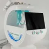 Smart Ice Blue 7 in 1 Water Hydra Zuurstof Diamant Dermabrasie Gezichtsmachine met huidanalysesysteem