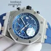orologio di alta qualità aps orologi da uomo costosi ap watch cronografo da uomo offshore royal oak BJNB orologio meccanico automatico supercolen Cal3126 gomma OFF4