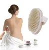 Corps de peau sèche entière Bristle Natural Bristle Soft Spa Brush Bath Massageur Masger Popular New13716182