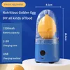 Electric Egg Shaker Yolk Mixer Usb Rechargeable Automatic Beater Rotary Cooking Baking Tools Kitchen Accessories 240307