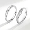 Mai Sui Forest Series ، التصميم الخارجي ، خاتم الزوجين القابل للتعديل ، المجوهرات على غرار Instagram