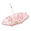 Ombrelli di Lusso 8 Costole Tasca Mini Ombrello Anti UV Paraguas Sole Pioggia Antivento 5 Pieghevole Luce Portatile Per Le Donne Ragazza