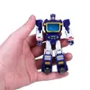 Jouets de Transformation Robots Mini Transformation par ondes sonores Laserbeak MFT HS-03 HS03 soldats chauds G1 poche déformation guerre Figurine jouet Robot cadeaux 2400315