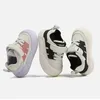 First Walkers fashionabla claladoudou pojkar sportskor typ sneakers läder mikrofiber sportskor för småbarn 0-3 år baby vårens höstskor 240315