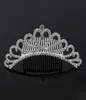 Splendido mini cristallo strass diamante nuziale principessa corona pettine per capelli diadema festa matrimonio donna ragazza regalo gioielli8558863