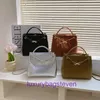 Ontwerp Bottgss Ventss Andiamo Chain Crossbody Tas voor dames Nieuwe dames eenvoudige en handtas onderarmtextuur enkele schouder 2024 Summ met echt logo