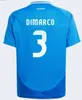 Italia FANS 2024 BONUCCI Fußballtrikot JORGINHO INSIGNE VERRATTI Männer Kinder Fußballtrikots CHIESA BARELLA CHIELLINI PELLEGRINI Italiens 125-jähriges Jubiläum 888888