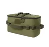 Outdoor Camping Gas Tank Storage Bag Large Capacity Ground Nail Tool Bag Gas Canister Picnic Cookware Utensils Kit Organizer a34