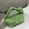 Top Umhängetaschen Damen Designer-Handtaschen Handgefertigte Dinner-Tasche Sparkling Diamond Tote Handtasche Voll 240311