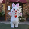 New Adult Halloween Christmas Fashion Rabbit Hare Fancy Cartoon Mascot Costume Plush Fancy Dress Mascot Costume