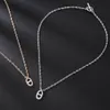 Designer sieraden Horseshoe ketting Zilver Rose Gold Diamonds NexKlace For Women Men Wedding For Couples Brand Valentijnsdag Gift met doos