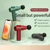 Mini Portable Fascia Gun Electric Massage Massager For Body Neck Back Deep Tissue Muscle Relaxation Fitness 240229
