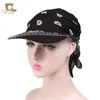 Bandanas Hat الأنيق الأنيق خفيف الوزن القابل للتحويل في الهواء الطلق مع حماية من أشعة الشمس مريحة