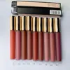 Marque Liquid Matte Lip Gloss Lip Color Transfer Proof 9 Couleurs Rouge à lèvres 6.5ml Rouge a levres 25 208 505 521 311 Cosmétiques de haute qualité