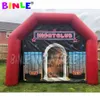 custom made red Inflatable NightClub tent 8mLx6mWx4mH (26x20x13.2ft) Air House Bar adults night club pub for party events