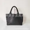 Botteg Venet high -end tassen voor draagtas handwoven vrouwen tassen grote capaciteit tote schouder onderarm modieuze moeder en kind zacht leer origineel 1: 1 met echt logo