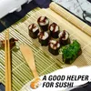 Sushi Making Kit allt i en Bazooka -tillverkare med bambulomatpinnar Rispaddelens spridare DIY -uppsättning för nybörjare 240304