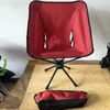 Camp Furniture Camping Swivel Chair 360 -graders svängbar utomhus Fritid Picknickfält Fiskestol Portable Moon YQ240315