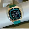 Tiktok hetzelfde high-end horloge voor dames nieuwe mode vrije tijd veelzijdige waterdichte vrouwelijke jongens vierkante liefhebbers