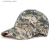 Ball Caps Mode Mannen camouflage baseball cap buitensporten Snapback hoed hiphop tactische hoeden vizier capsY240315