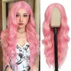 Gratis verzending voor nieuwe mode -items in voorraaddichtheid Braziliaanse body wave fringe pruik haar simulaiton mens met pony geen volle kanten voorpruiken