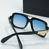 663 Винтажные солнцезащитные очки черные/золотые/серые градиентные линзы для мужчин и женщин Летние солнцезащитные очки Gafas de sol Дизайнерские солнцезащитные очки Occhiali da Sole UV400 Защитные очки