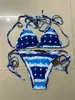 Bikini Summer Designer Womens Bikinis Set Sexy Clear Strap Luxurys Swimsuit Stars Shape Swimwears Ladies Bathing Suit Swim wear Beach Clothes Womens Biquini W07