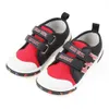 First Walkers Spring 2024 Kids Sneakers First Walker Leather Textile Intersole European Märke Lätt att sätta på 240315