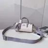 Fabrikgroßhandel 2024 Neue beschichtete Vintage Lacey 20 Stifthaltertasche Einzelschulter-Crossbody-Handzylinder