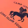 Camp Half Blood divertente parodia manica corta T-shirt in cotone T-shirt da uomo TEE TSHIRT Donna unisex Moda 240307