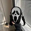 Cellphone Bags Skull Bag Personalized Funny Ghost Shoulder Halloween Women's Crossbody Phone Small Square