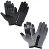 Heren Dames Thermische Fleece Handschoenen Met Lange Vinger Winddicht en Waterdicht Touchscreen Antislip Outdoor Gewatteerde Rits Handschoenen2428