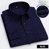 Męskie koszule 65%bawełniany długi rękaw dla mężczyzn Slim Fit Formal Plain Shirt Mężczyzna vintage Tops Dreszczowe ubrania biurowe