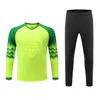 2022 Ny målvakt Set Summer Match Training Team Shirt Sleeve Shift Outdoor Sports Breatble utskrivbar fotboll