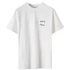 女性用Tシャツデザイナー2024SSデザイナーレディースコットンクルーネック黒と白の短いTシャツラグジュアリーカジュアルプラスサイズ5xl kaph