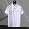 2024 Luxe Europa Parijs patchwork mannen T-shirt Mode Heren Designer T-shirt Casual Mannen Kleding medusa Katoen Tee luxe polo