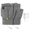 Handschoenen met vijf vingers Verwarmd Warmer Elektrisch Winter Li-ion Oplaadbaar Leer Buitenbatterij233z