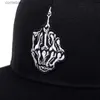 قبعات الكرة الإصبع تطريز البيسبول غطاء الأزياء القبولة القبولة في الهواء الطلق قبعة الهيب هوب snapback caps الرياضة والترفيه hatsy240315