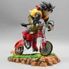 Action Toy Toy Agigures 20.5cm Z Son Goku Cycling Anime Vicfures PVC Action Toys for Children Collector Super Saiyan DBZ Doll