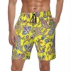 Men's Shorts Swimwear Floral Paisley Board Summer Vitang Traditional Fashion Beach Male Sports Surf Comfortable Trunks