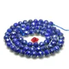 Lösa ädelstenar naturliga lapis lazuli fasetterade runda pärlor grossist ädelsten semi ädelstenar för smycken tillverkning armband halsband diy