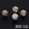 Cluster Rings Bride Talk Luxury Ring for Women Cubic Zirconia Lämplig brudparti Bröllopsengagemang Big Rings smycken Högkvalitativ present L240315