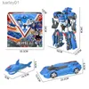 Brinquedos de transformação robôs em carro robô brinquedo anime transformação carro brinquedos yq240315