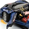 1 18 Pagani Huayra BC Legierung Sportmodell Druckguss Metall Rennwagen Fahrzeuge Modellsammlung Sound Licht Simulation Kinderspielzeug Geschenk 240314