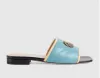 skor sandaler nya elektriska broderade platt tofflor tyg importerat