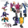 Giocattoli di trasformazione Robot AOYI NBK 5 IN 1 NUOVO Predaking Devastator Transformation Movie Toys Boy Big Size 35CM Robot KO G1 Action Figure Modello Kid Gift yq240315