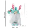 Festive Easter Bunny Spring Holiday Decoration Nordic Swedish Scandinavian Dwarf Home Household Decor DF035